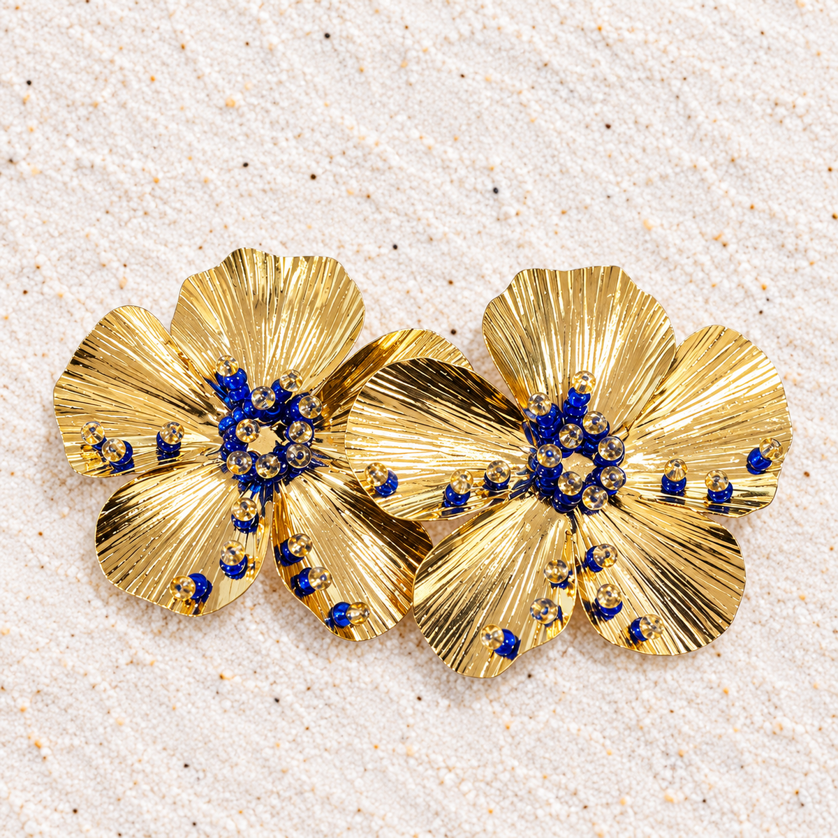 Hadassah Flower Shape Earrings | Bellalu