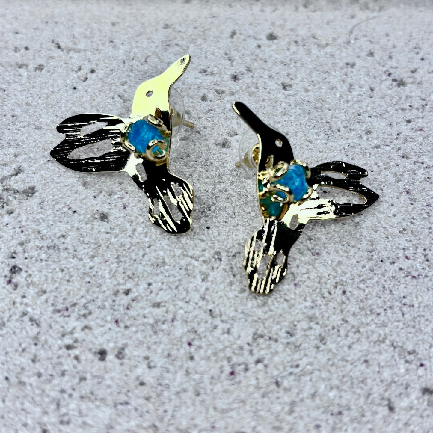 ✨ Hummingbird Elegance Earrings ✨