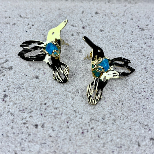 ✨ Hummingbird Elegance Earrings ✨