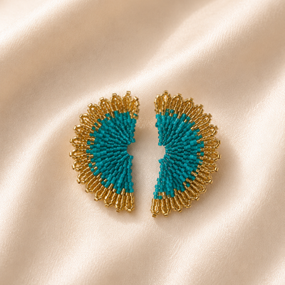 Aurora Fan Earrings