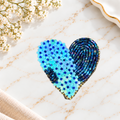 Handmade Heart Brooch – Embroidered Jewelry