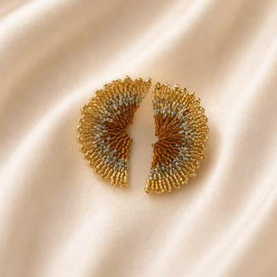 Aurora Fan Earrings