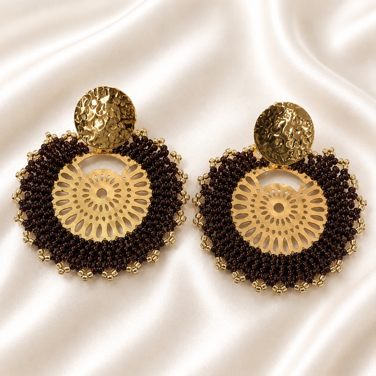 Rhoda Earrings – Elegant Floral-Inspired Jewelry for a Timeless Look