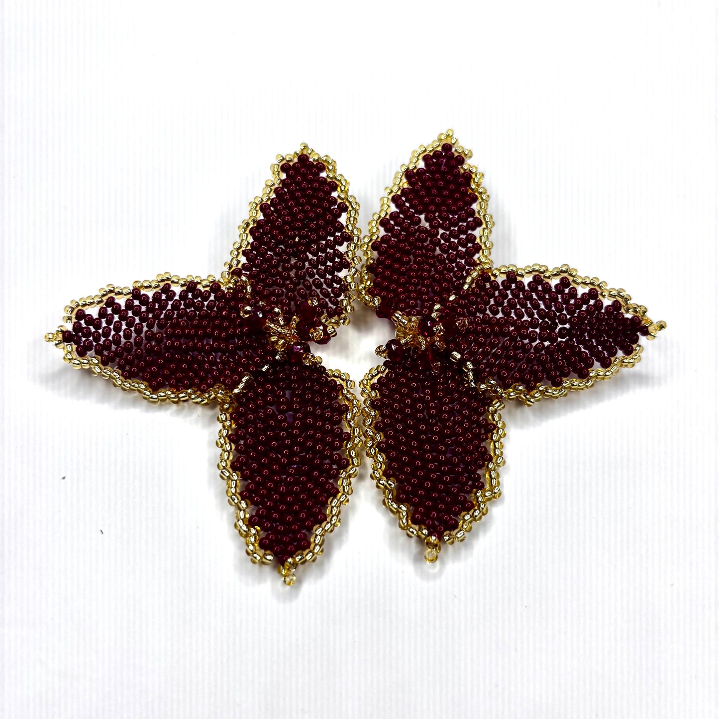 Half Flower Earrings – Modern Floral Statement Jewelry for Women