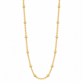 Gold-Plated Bronze Cable Chain | Bellalu Jewelry