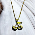 Handmade Cherry Necklace