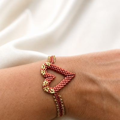 Miyuki Heart Glow Bracelets| Bellalu
