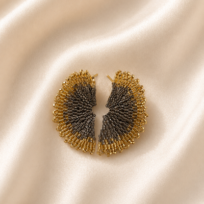 Aurora Fan Earrings – Miyuki Earrings | Bellalu Jewelry