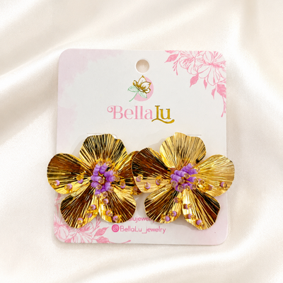 Hadassah Earrings Floral-Inspired