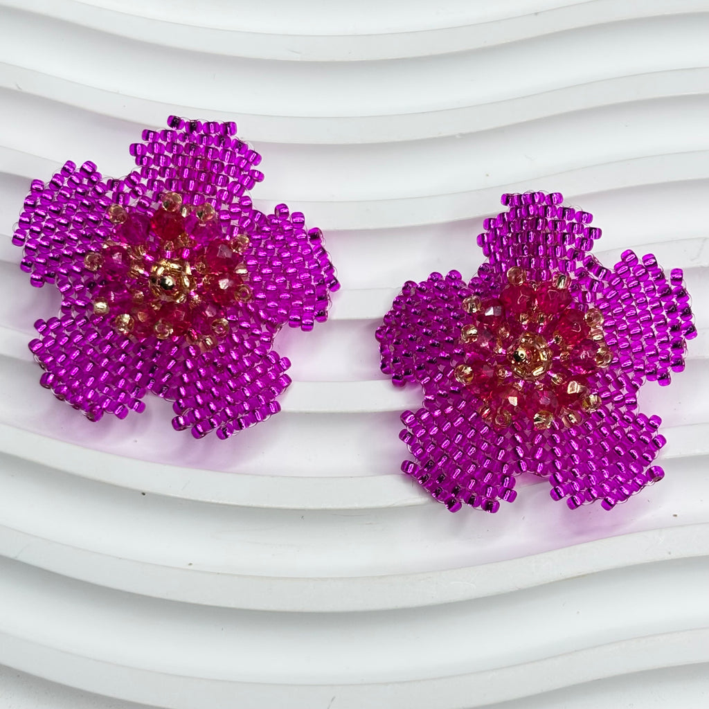 🌸 Rawiya Flower Earrings 🌸