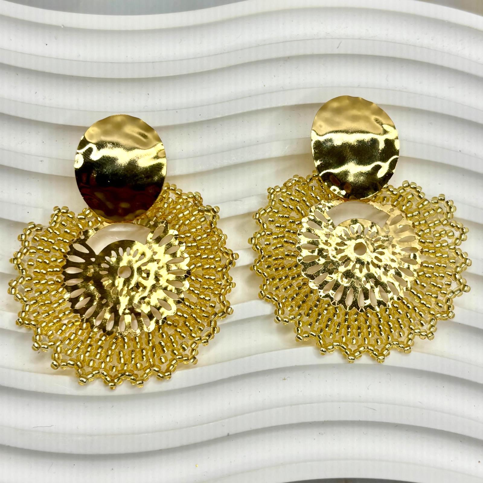 Rhoda Earrings – Elegant Floral-Inspired Jewelry for a Timeless Look