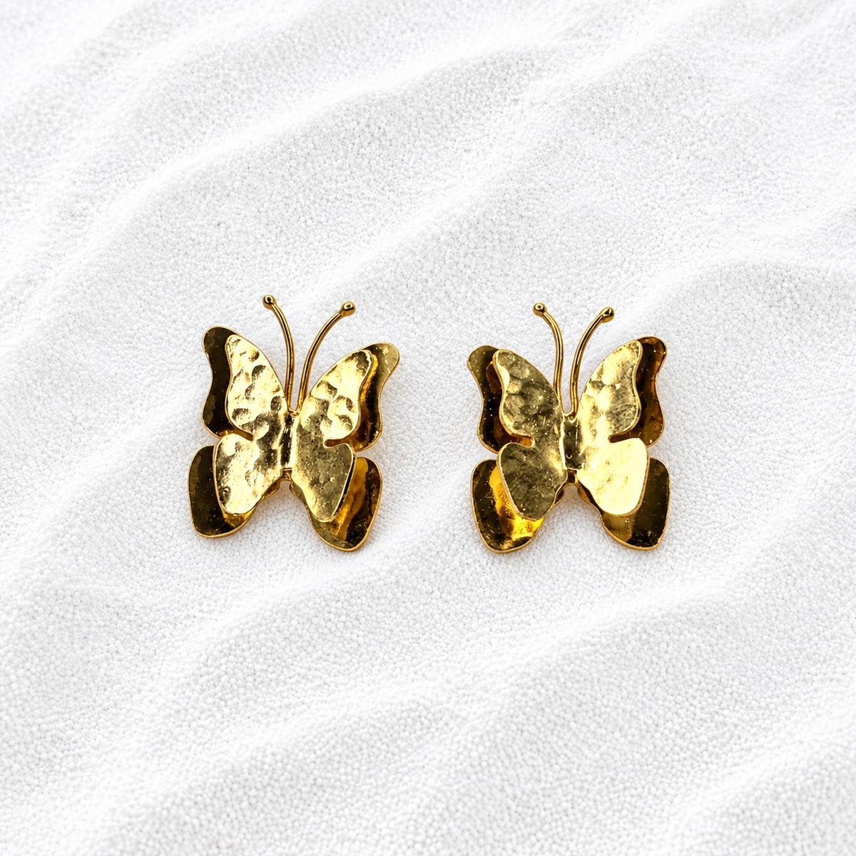 Ava Butterfly Earrings | Handmade Beaded Earrings | Bellalu Jewelry