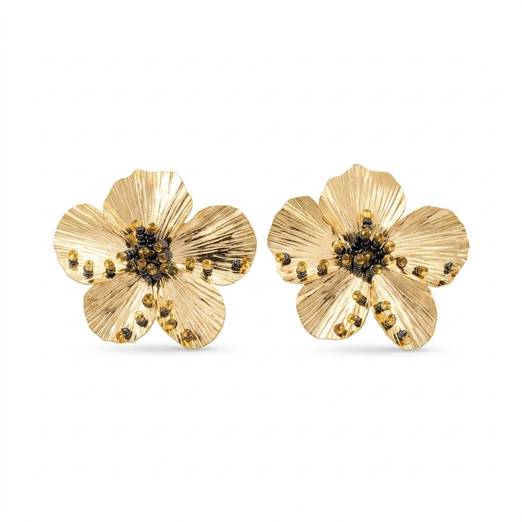 Hadassah Earrings Floral-Inspired