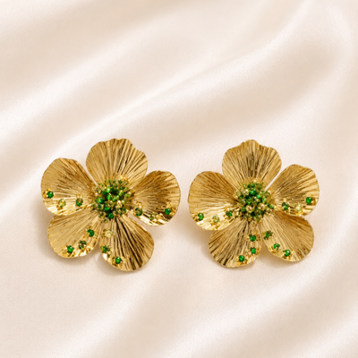 Hadassah Earrings Floral-Inspired