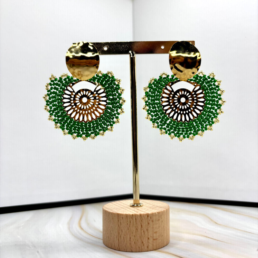Rhoda Earrings – Elegant Floral-Inspired Jewelry for a Timeless Look