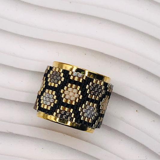 Miyuki Adjustable Rings Hexagon