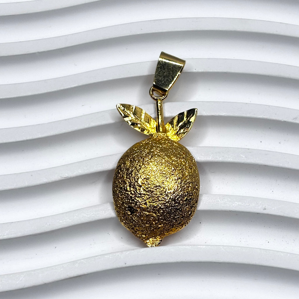 Handmade Lemon Necklace