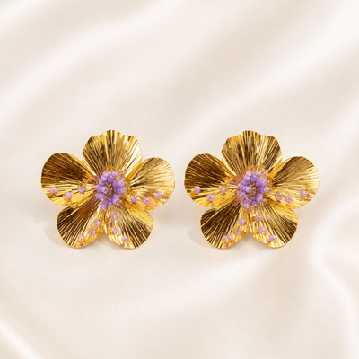 Hadassah Earrings Floral-Inspired