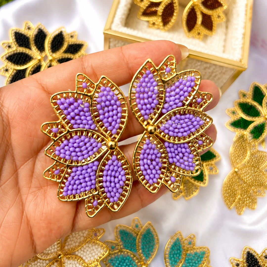 Juliette Half Petal Earrings