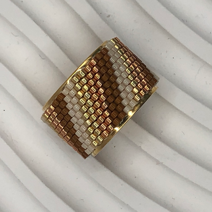 Handmade Adjustable Miyuki Colombian Rings