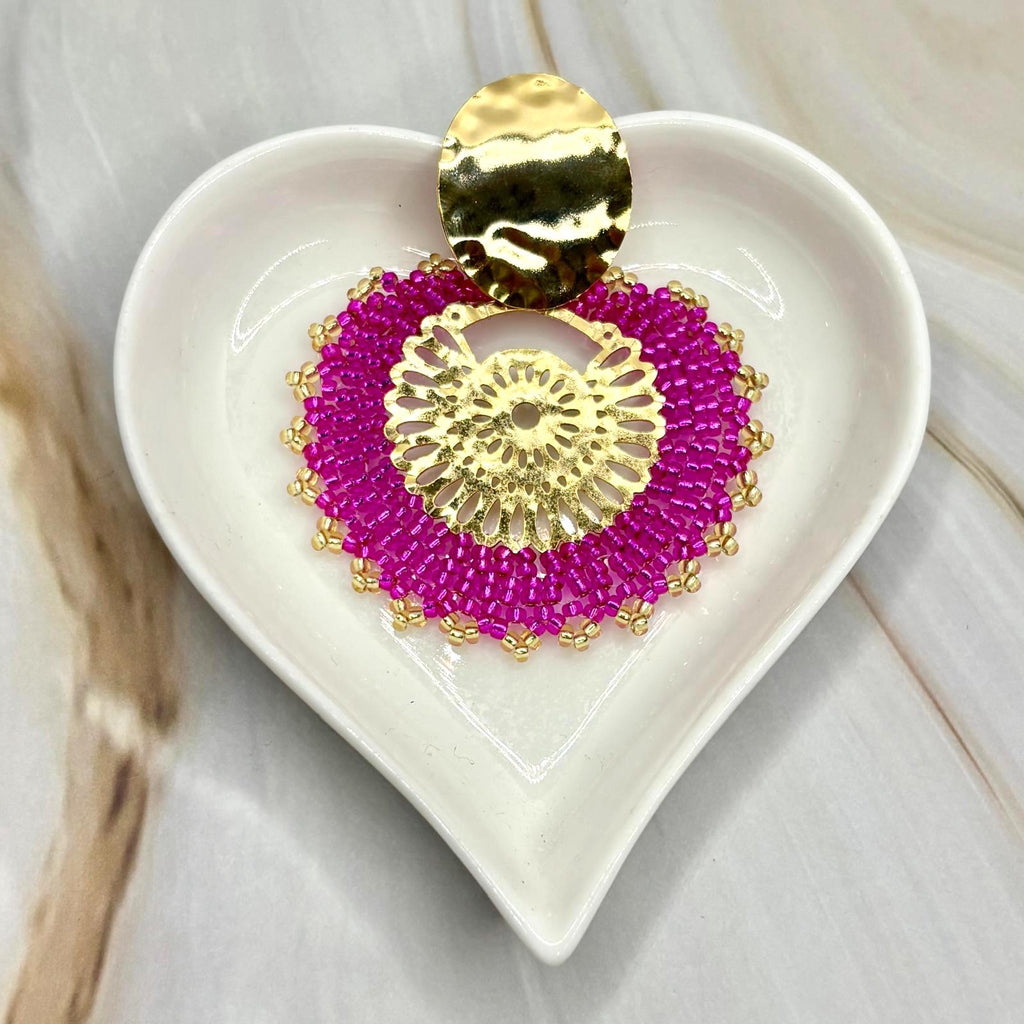 Rhoda Earrings – Elegant Floral-Inspired Jewelry for a Timeless Look
