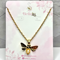 Bee Charm Necklace – Nature-Inspired Jewelry with a Touch of Elegance