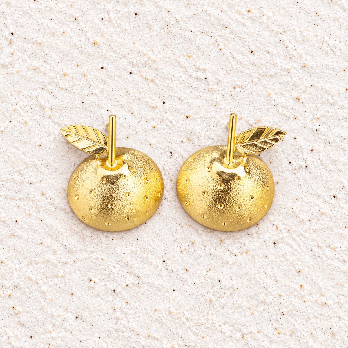 Handmade Orange Earrings|Bellalu