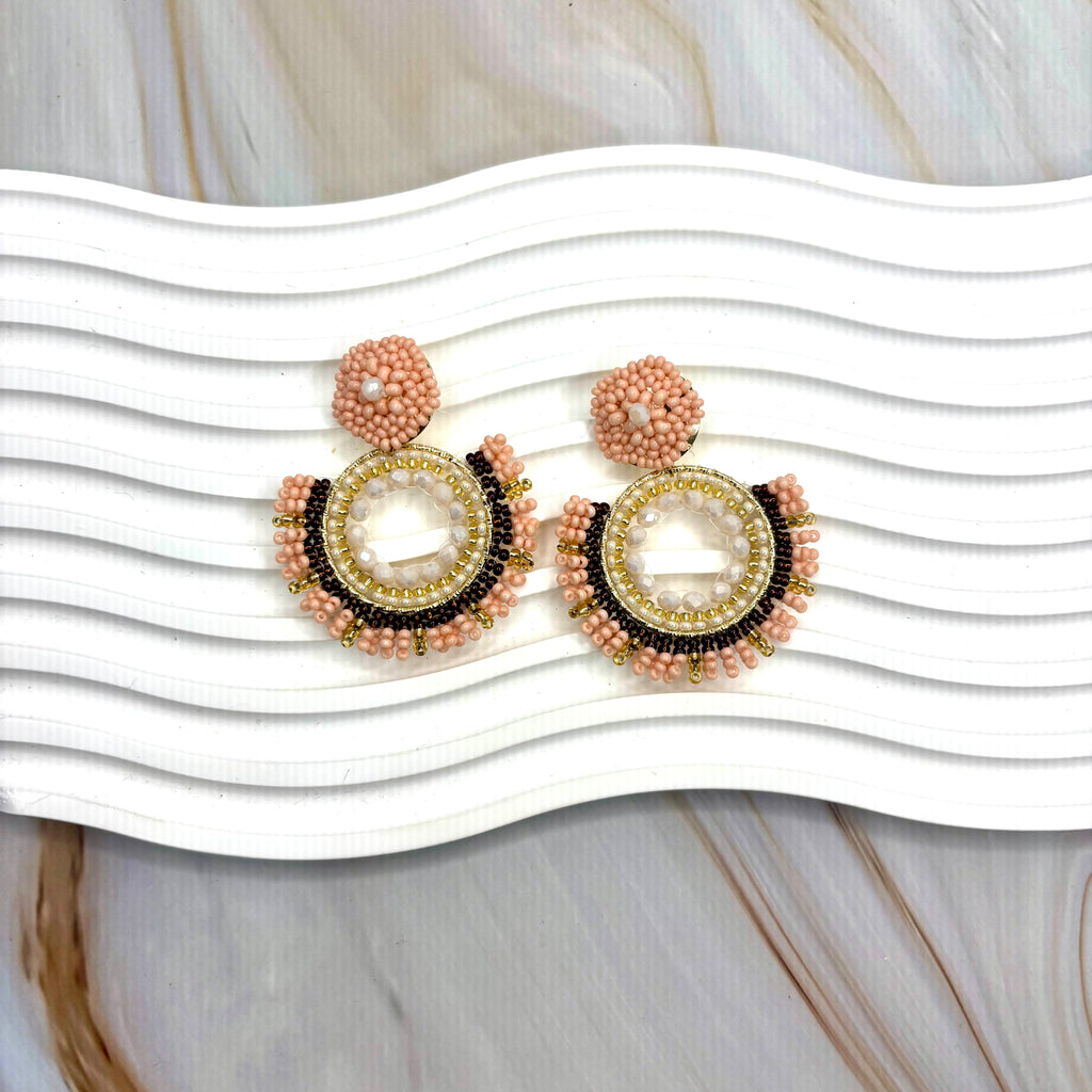 Merlina Fan Shape Earrings