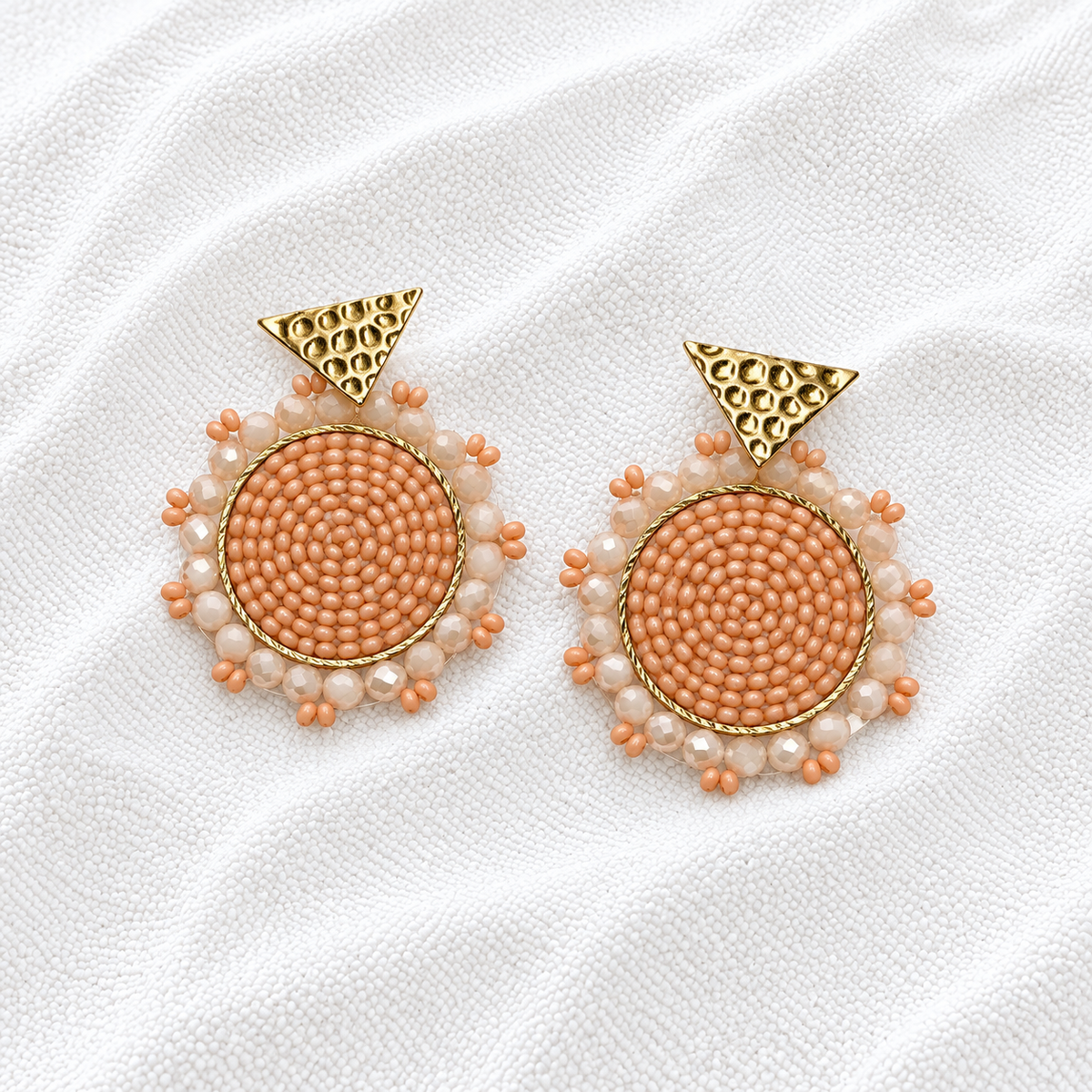 Arleen Earrings | Handmade Statement Earrings | Bellalu Jewelry
