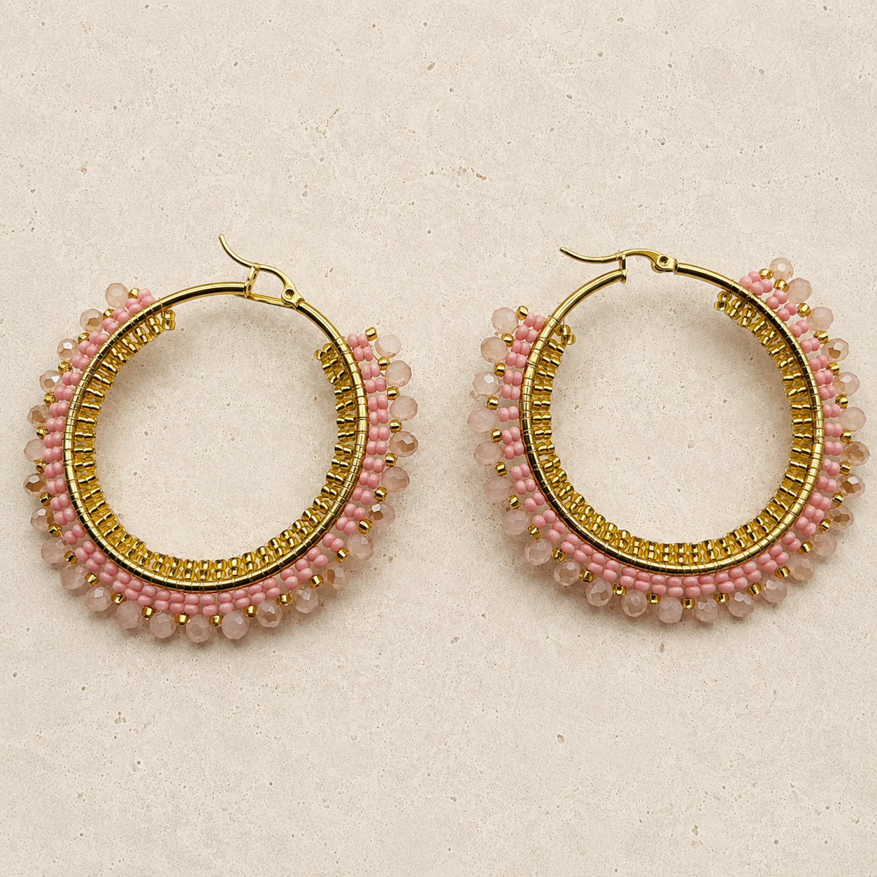 Milano's Hoops Handmade Earrings