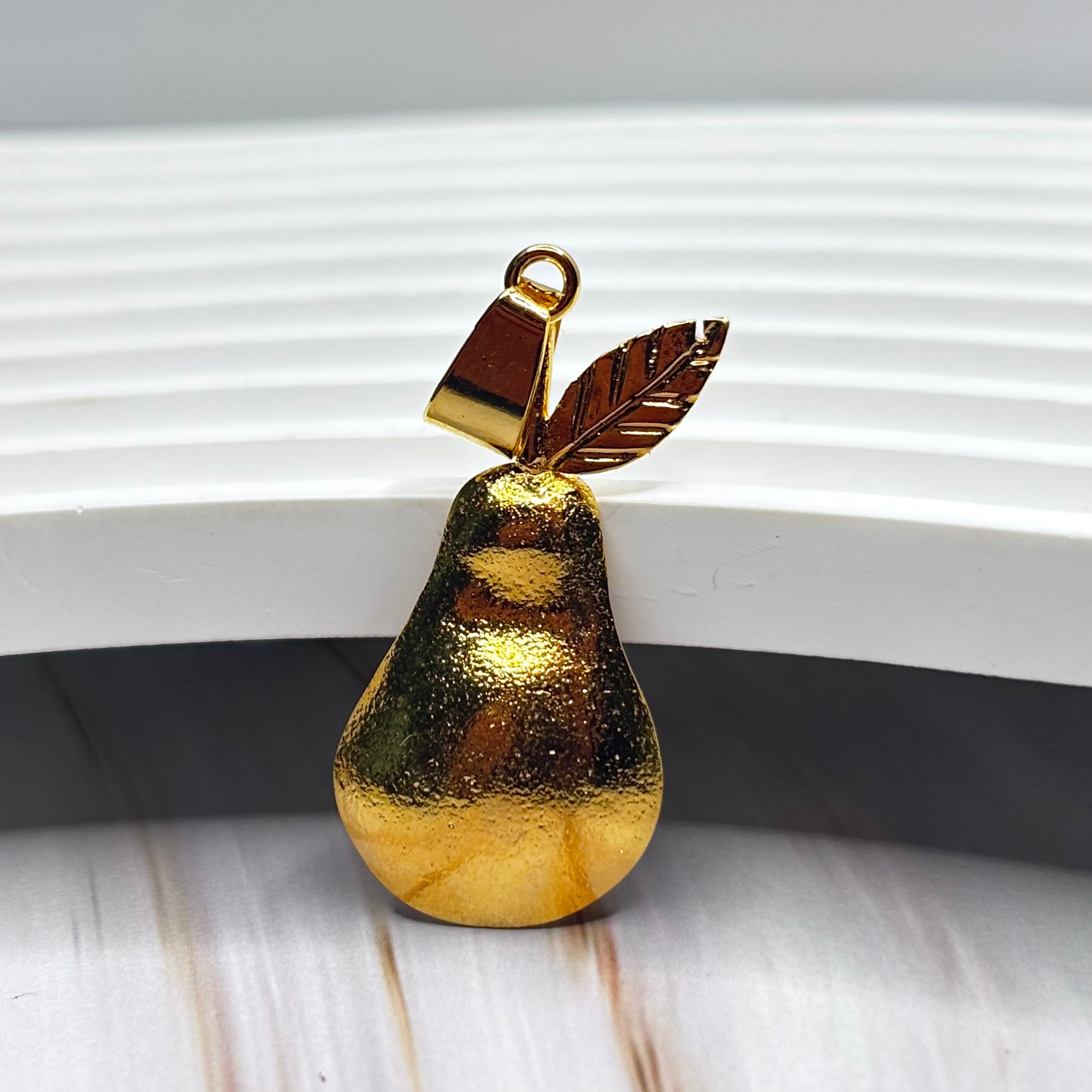 Handmade Pear Necklace