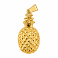 Pineapple Charm | Handmade Bronze & Gold Plated Charm | Bellalu Jewelry