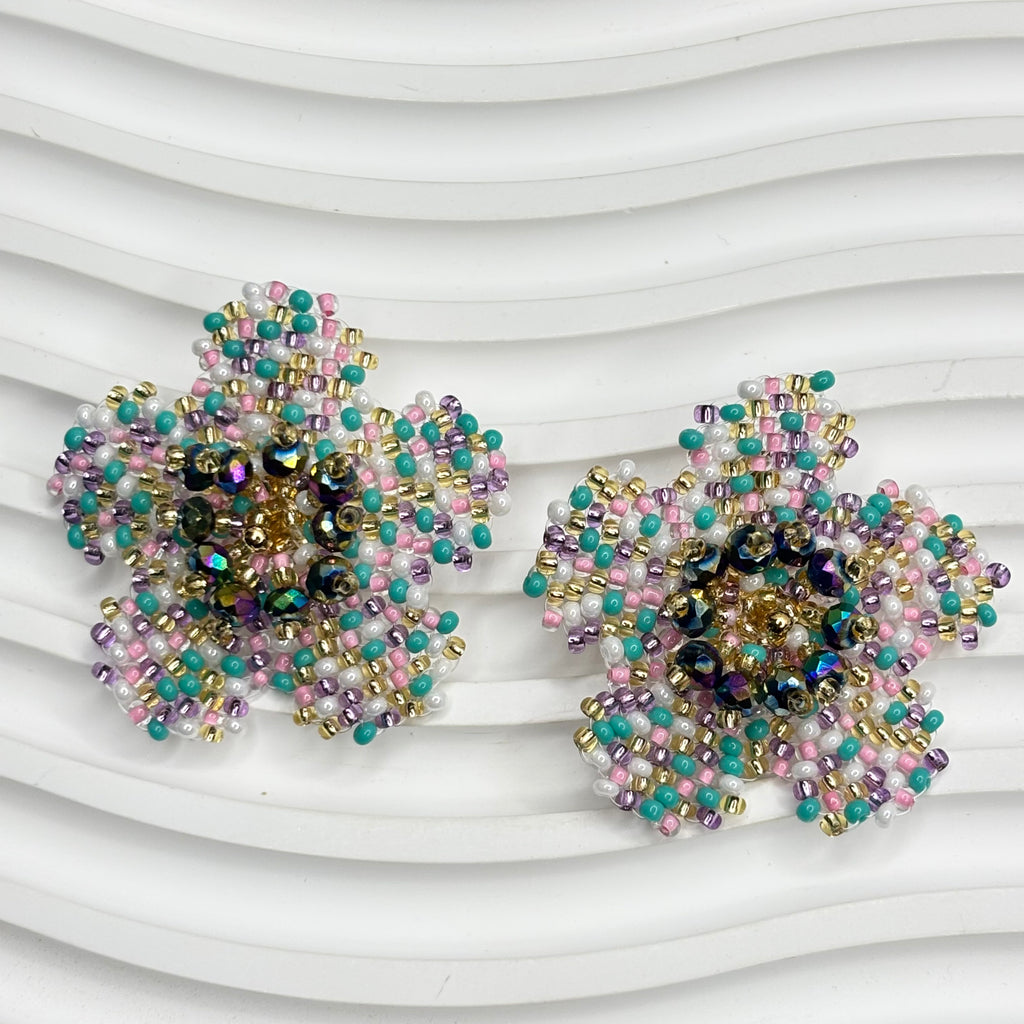 🌸 Rawiya Flower Earrings 🌸
