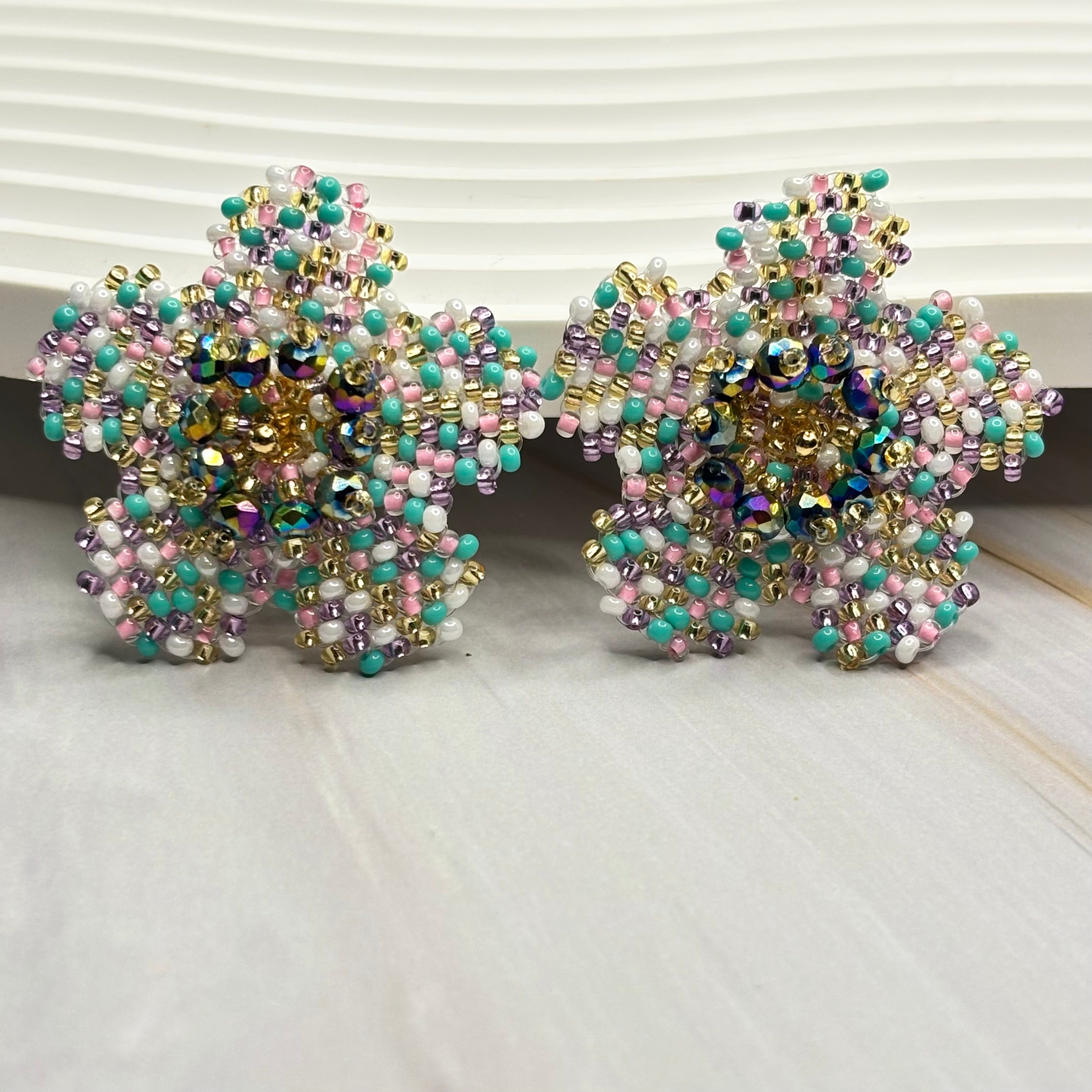 🌸 Rawiya Flower Earrings 🌸