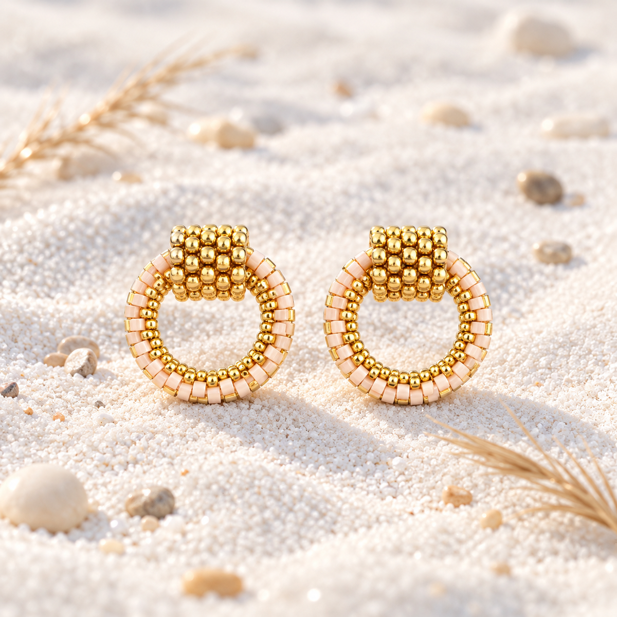 Naylani Earrings | Gold-Plated Bronze | Bellalu Jewelry