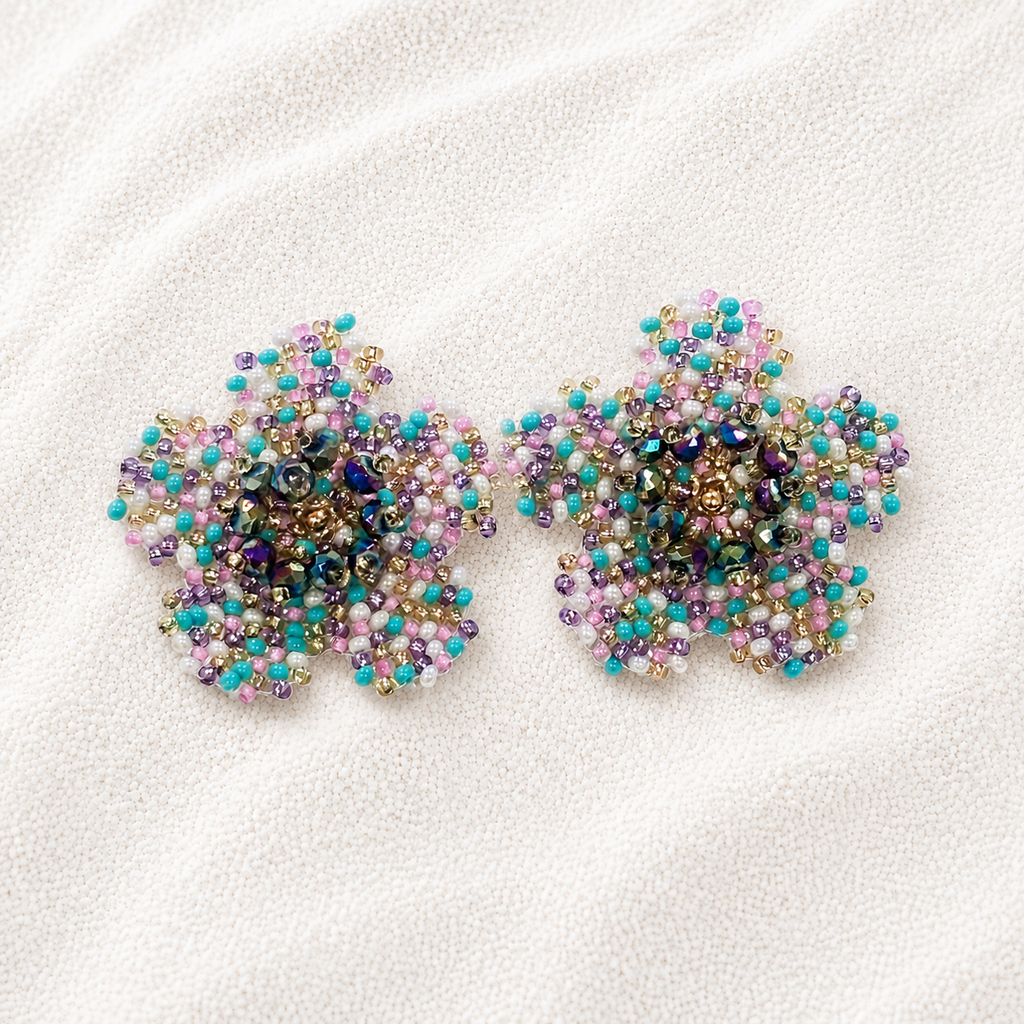 Rawiya Flower Earrings