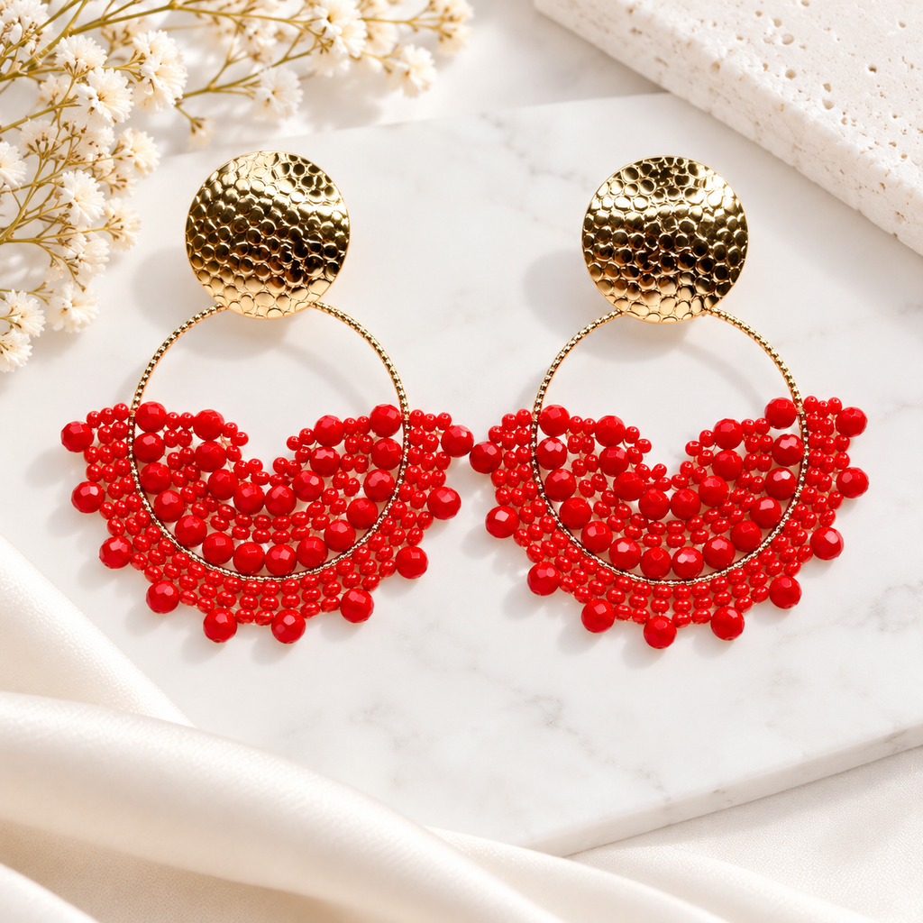 Fanny Earrings – Gold-Plated Bronze|Bellalu