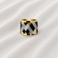 Abeba Miyuki Adjustable Rings| Handmade Beaded Jewelry | Bellalu