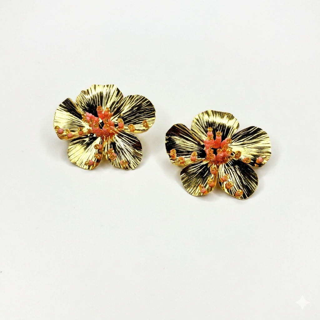 Hadassah Earrings Floral-Inspired
