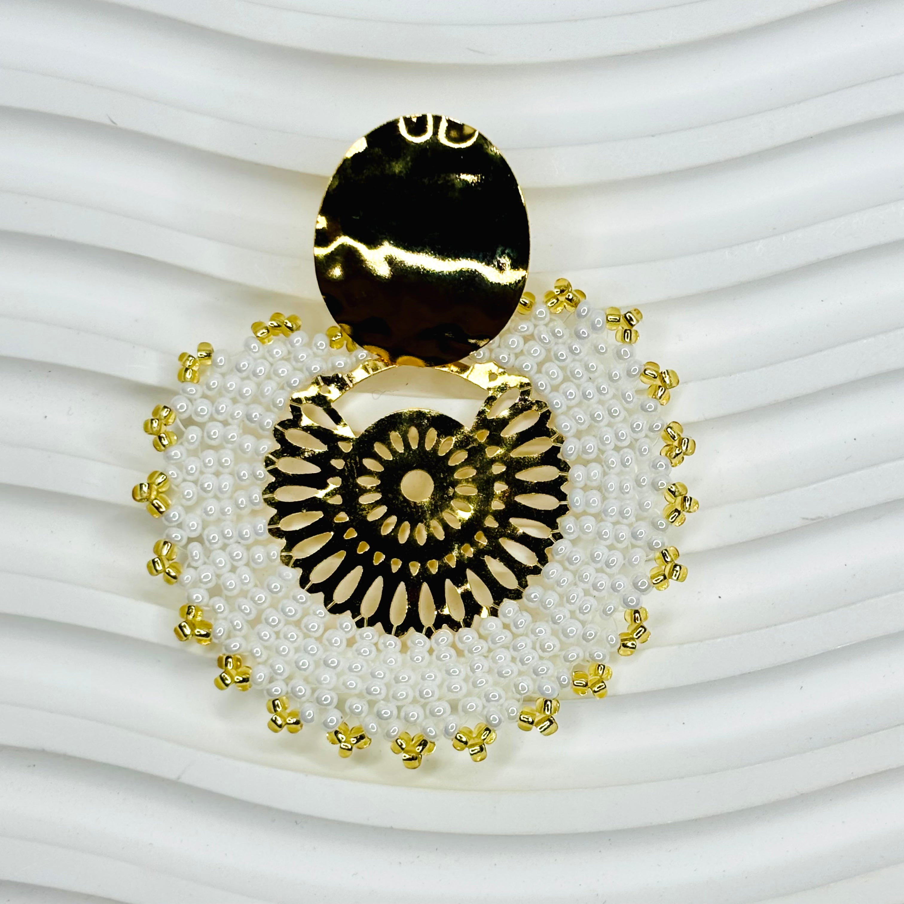 Rhoda Earrings – Elegant Floral-Inspired Jewelry for a Timeless Look